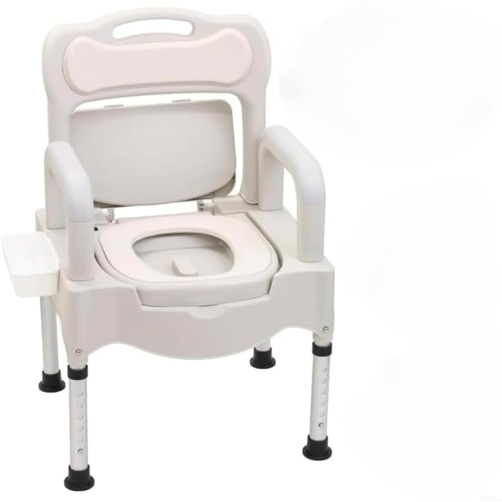 Amazon.co.jp: ポータブルトイレポータブル便座介護用高さ調節可能、耐